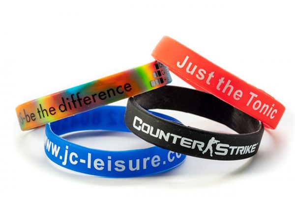 Printed Silicone Wristbands